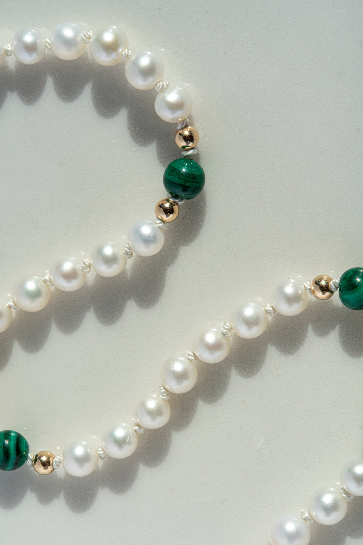 SJG Seagrass Bracelet at 7" with a 14K Yellow Gold Clasp