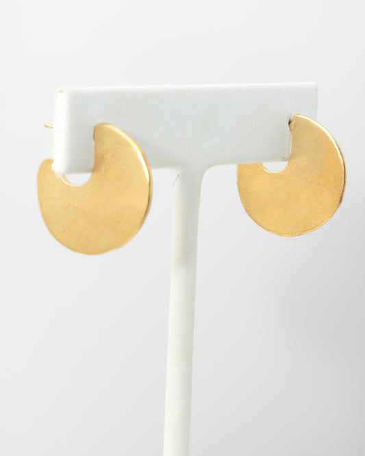 Lagoon Earrings in Gold Vermeil