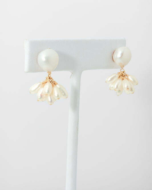 Fleurette Stud Earrings in 14K Gold Filled