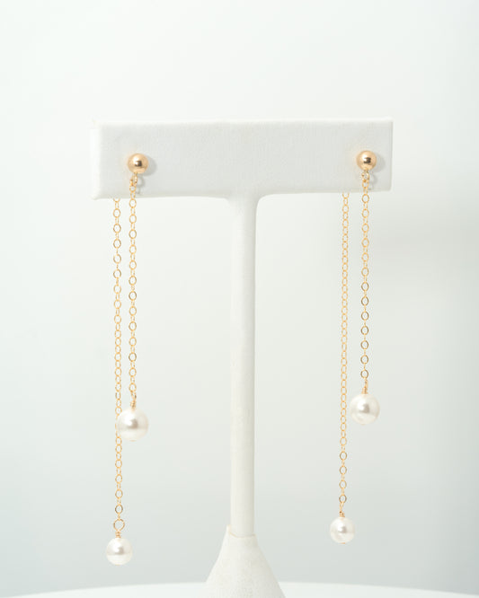 Pearl 360 Earrings in 14K Gold Filled