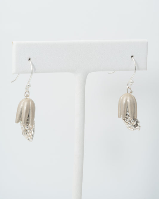 Sage Earrings in Sterling & Fine Silver
