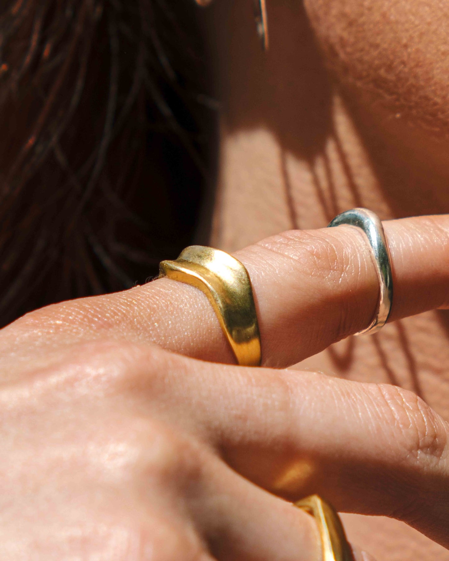 Tides Ring in Gold Vermeil