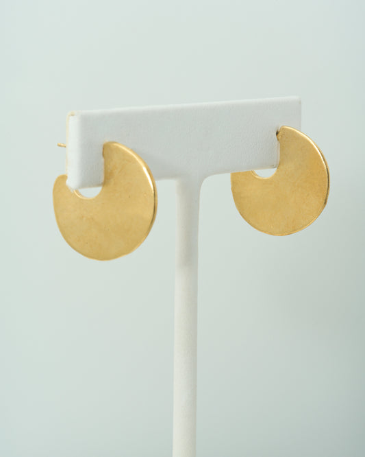 Lagoon Earrings in Gold Vermeil