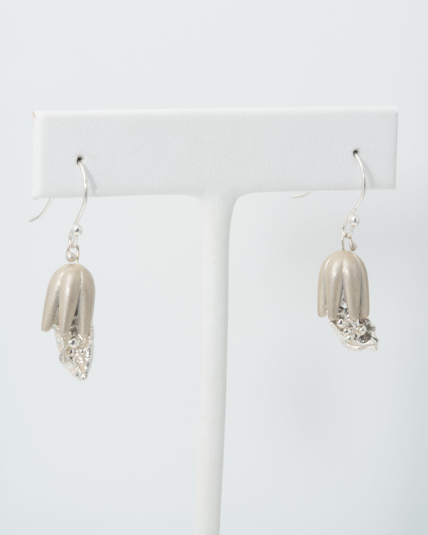 Sage Earrings in Sterling & Fine Silver