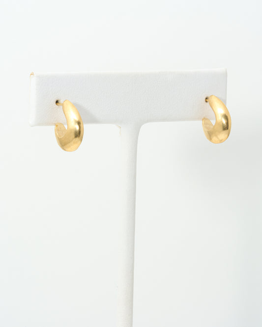 Flume Earrings in Gold Vermeil