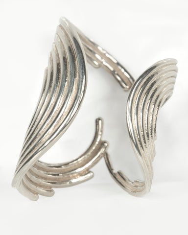 Orion Double O Ring in Sterling Silver at a Size 7
