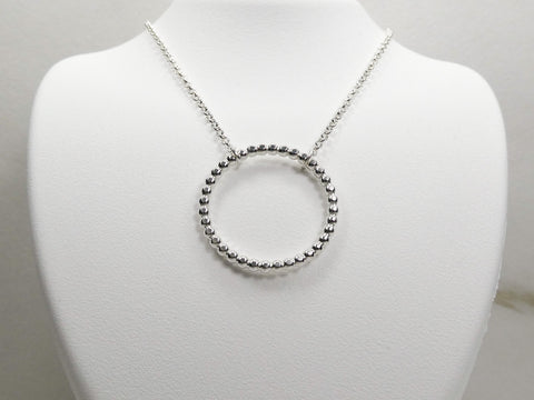 Orion Ava Necklace in Sterling Silver at 18"