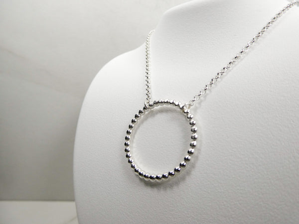 Orion Ava Necklace in Sterling Silver at 16"