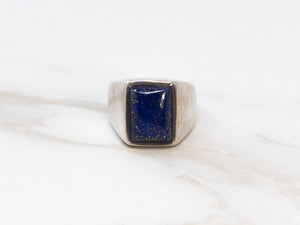 Lapis Lazuli Signet Ring