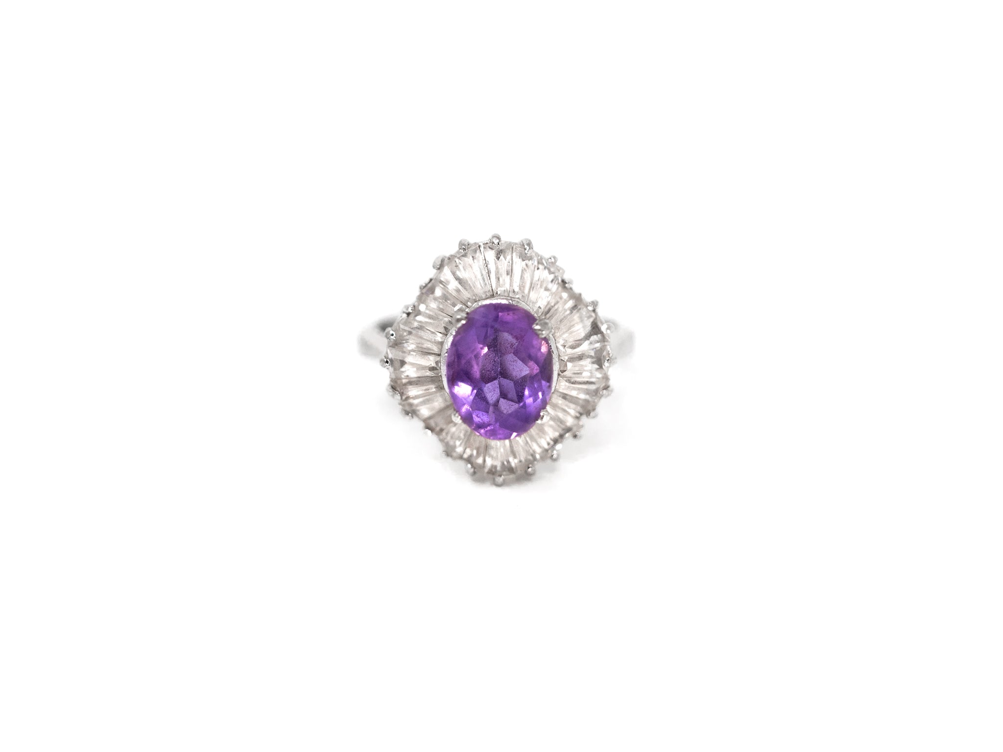 Amethyst Cocktail Ring