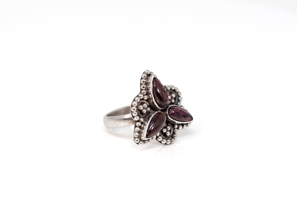 Pink Tourmaline Statement Ring
