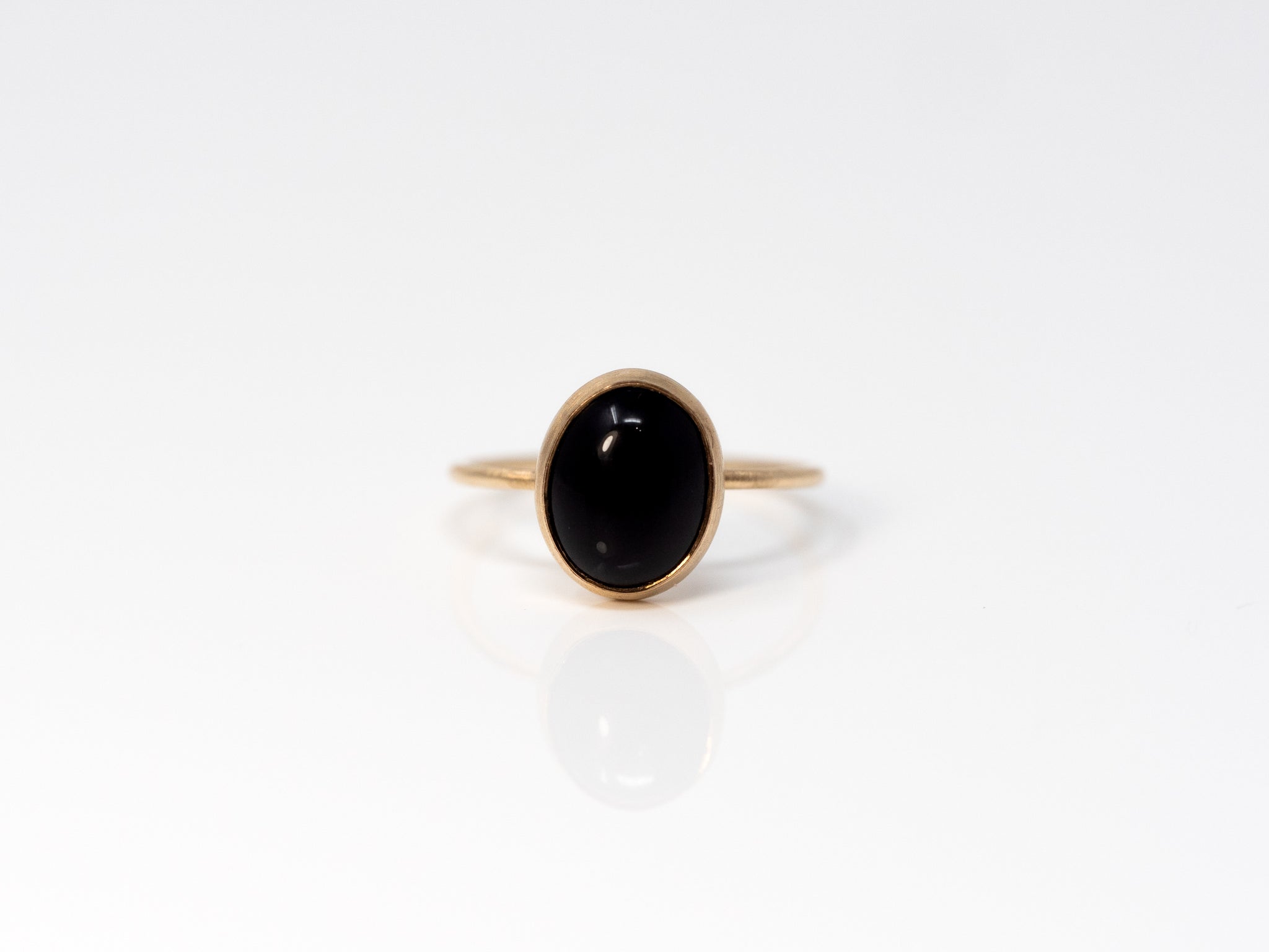 Orion Onyx Ring in 14K Gold Filled at a Size 7
